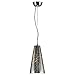 PLC Lighting 76011 Silver 1 Light Baolis Collection Mini Pendant, Polished Chrome Finish