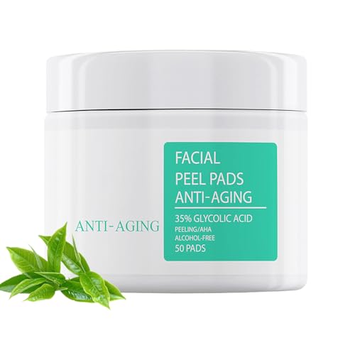 Peel Pads - Discos Exfoliantes Faciales Con Ácido Salicílico, Toallitas Limpiadoras, Iluminadoras Y Radiantes | Discos De Cuidado Facial Para El Cuidado De Los Poros, Control De Grasa, Renovación De L