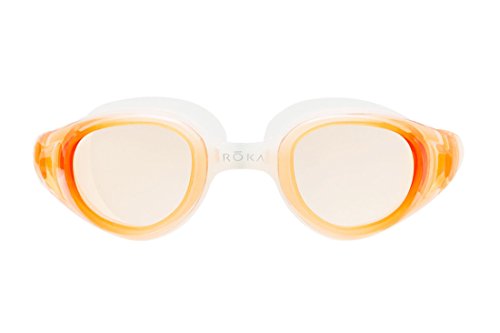 ROKA X1 Anti-Fog Low-Drag Large Swim Goggles for Men and Women