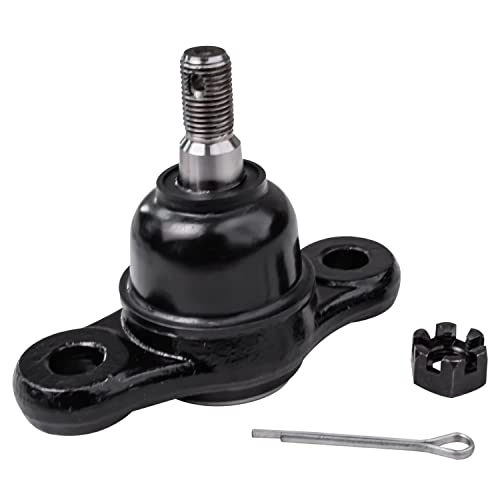 Image of Detroit Axle - 4pc Front End Control Arms Kit for 2005-2009 Hyundai Tucson, 2005-2010 Kia Sportage, 2 Lower Control Arms 2 Lower Ball Joints 2006 2007 2008 Replacement