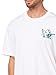 True Religion Men's Crinkle Paint Tee, Optic White, XL