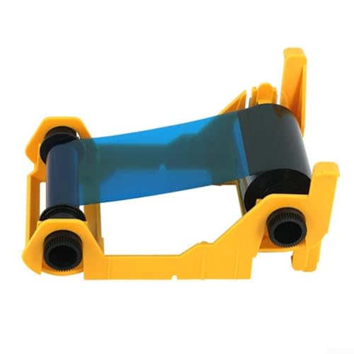 YMCKO Color Ribbon for Zebra P110i Printer, Replaces 800015-940 & 800017-240, Compatible with P100i P120i, Full Color ID Card Printing Supplies with