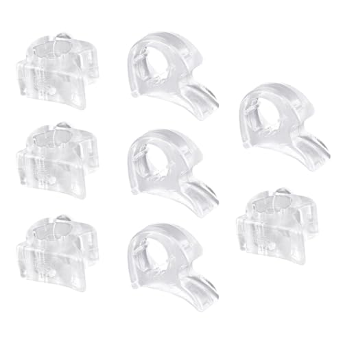 FOYTOKI E Separating Covers 8 Pcs Toe Spacers for Women Toe Separator for Toe Overlap Non-slip Toe Spacers Washable Comfortable Ergonomic Design