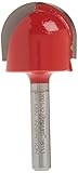 Freud 18-113 1-Inch Diameter Round Nose Router Bit with 1/4-Inch Shank