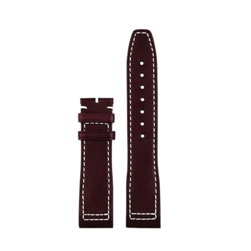 [ȓX] IWC pCbg IW378003 IW328203/205/201 }[N20 U[EHb`oh 20 21mm NCbN[XuXbgɑΉ(Brown-no buckle,20mm)