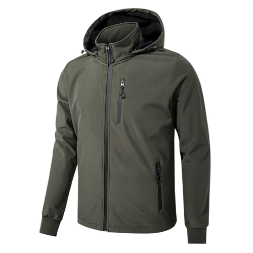 TONY BACKER Giacca Jacket Uomo Invernale Softshell Impermeabile Antivento con