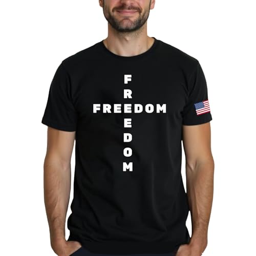 Freedom T-Shirt, Thank You Memorial Hero Unisex T-Shirt Black/White2