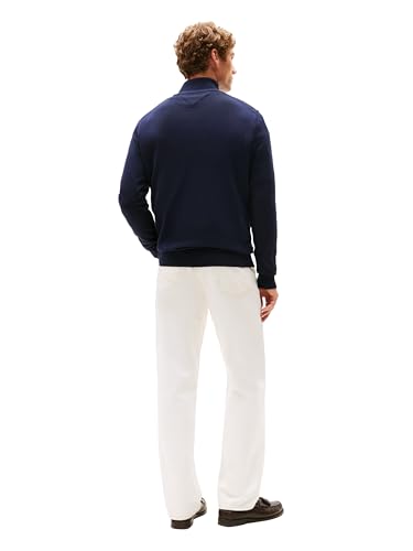 Tommy Hilfiger mens Lightweight Pullover Quarter Zip Sweater4