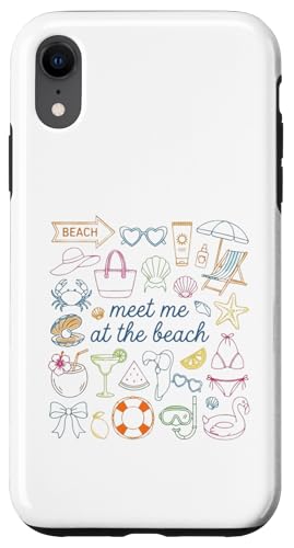 Meet Me At The Beach �ċx�� �o�C�u �X�}�z�P�[�X iPhone XR �p