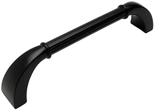 Black Friday 🔥 20 Pack - Cosmas 7714-128FB Flat Black Cabinet Hardware Handle Pull - 5" Inch (128mm) Hole Centers Black Friday 🔥 20 Pack - Cosmas 7714-128FB Flat Black Cabinet Hardware Handle Pull - 5" Inch (128mm) Hole Centers