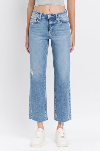 Flying Monkey - High Rise Ankle Straight Jeans - F58663