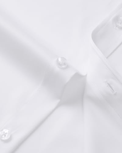 Men's Stretch Dress Shirt - Casual Long Sleeve with Pocket S-6XL - Image 4