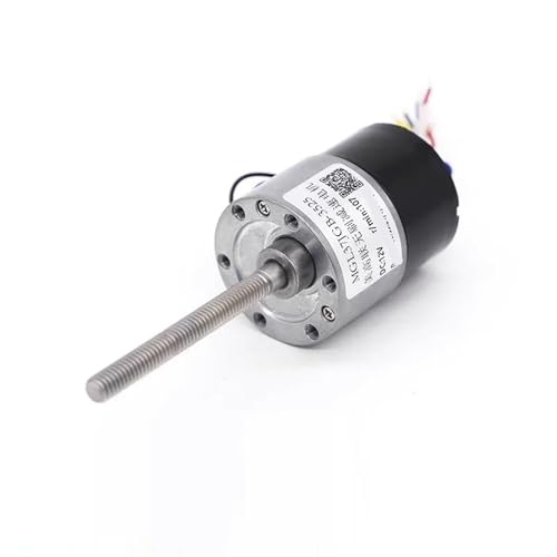 Motoréducteur brushless JGB37-3525 DC 12V 200rpm avec axe usiné M6 * 50mm