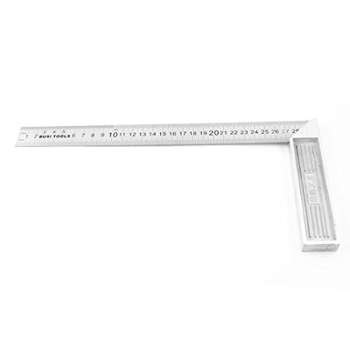 Calibrador Cuadrado de Acero y Aluminio 30cm Aexit