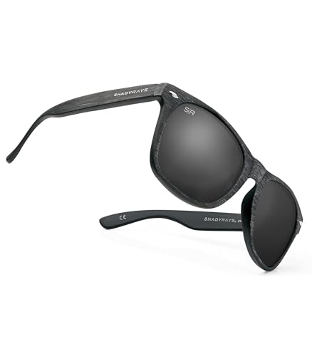 Shady Rays Classic Woodgrain Sunglasses | Classic Men's and Women's Sunglasses with Polarized Lens2