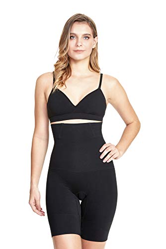 Bermuda abdominal skin noir L gaine short minceur ventre