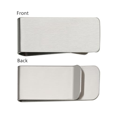 Personalized Money Clip for Men, Custom Money Clip Printed with Photo Custom Engraved Text LOGO Credit Card Cash Holder3