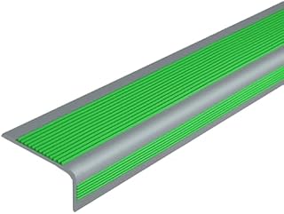 Alfombra autoadhesiva lavable para peldaños de madera, alfombrillas de seguridad antideslizantes para interiores, alfombras antideslizantes amarillas (6 x 3 cm)