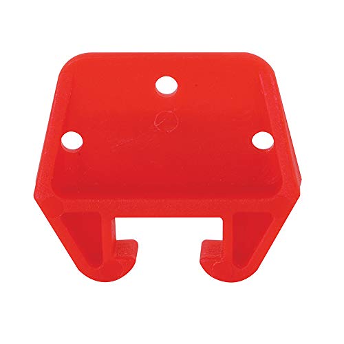 Prime-Line MP7082 1/4 In. x 7/8 In., Red Drawer Guide Kit (10 Pack)