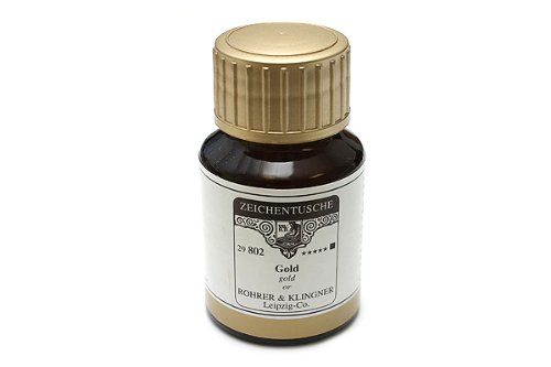 Rohrer & Klingner Drawing Indian Ink Gold 50 ml