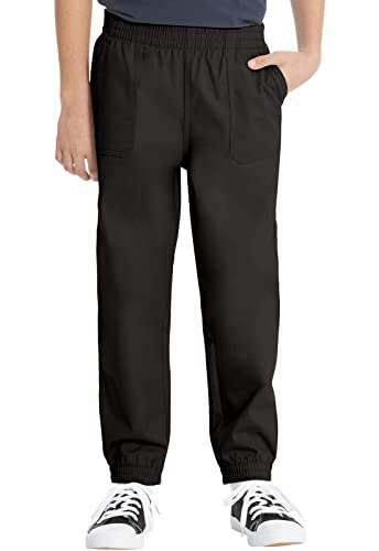 Image of Classroom Uniform Everybody Unisex Pull-on Jogger Pant | Youth Plus Fit, 2 Pockets, Fully Elasticized Waist, Easy-care Cotton Spandex Brushed Twill, School Uniform Essential