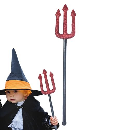 Dopsyesn Tridente de para Crianças, Acessório para Cosplay, Acessórios para Disfarces Halloween Festa e Cenário, Perfeito para festas temáticas em resistente