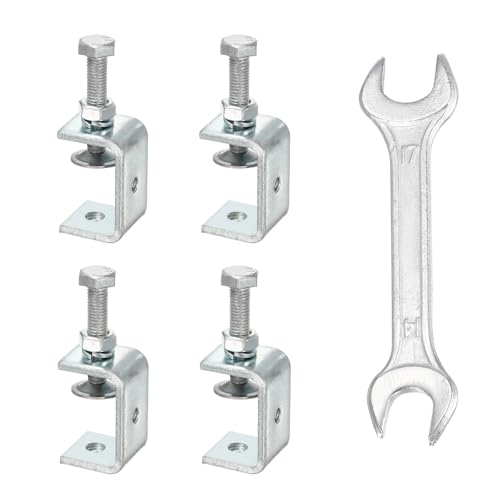 Mini pince en forme de C en acier inoxydable robuste pour assemblage durable