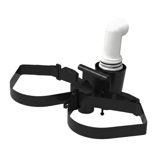 Image of Evolution Golf Bag Holder Attachment with Sand Bottle Kit - Fits Golf Carts 4 & 6 Passenger Model - Durable Golf Cart Bag Carrier with Easy Installation, Secure Fit & Weather Resistant Design | Black