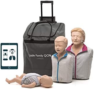 Laerdal Little Family Pack of Manikins for QCPR Training with White Skin