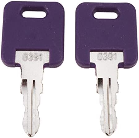 8 Sets RV Camper Keys G391 | Replacement For Global Link FIC Lippert Components | Montana RV Trailer Keys