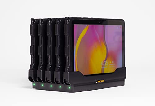 5-Slot Charging Dock for 10.1' Samsung Galaxy Tab Active PRO and TabActive 4 PRO: Portsmith PSP5GTP