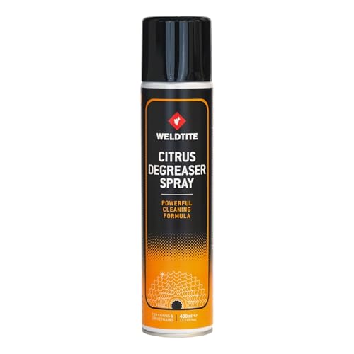 WELDTITE Dirtwash Citrus Degreaser Aerosol Spray, Effective for Bike Chains & Drivetrains, 400 ml