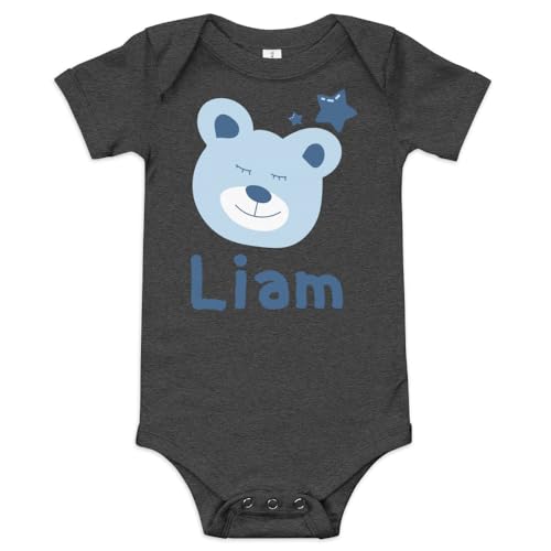 CazellaStore Liam Baby Onesie, Liam Baby Gift, Liam Baby Bodysuit,