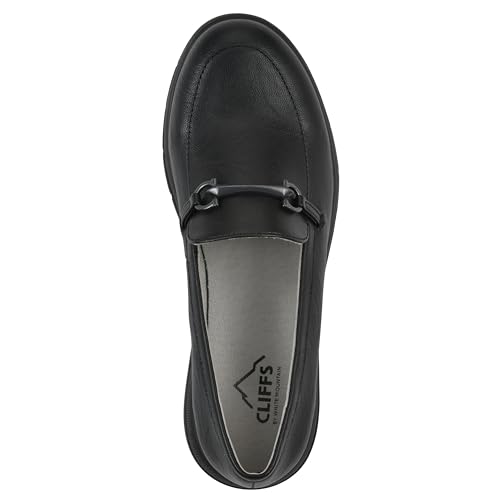Image of CLIFFS BY WHITE MOUNTAIN Women's Flow Cushioned Lug Sole Loafer Flat