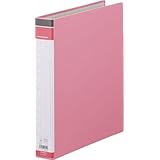 キングジム リングバインダー BF バインダータイプ 30穴 300枚収納 A4タテ ピンク 669BF-P
