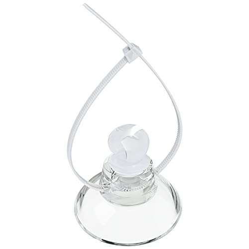 Pawfly Paquet de 20 ventouses pour Aquarium Avec Clips et pinces réglables Outil d'aquarium pour attacher Des décorations en Mousse pour Les lignes d'air, Les nids de crevettes