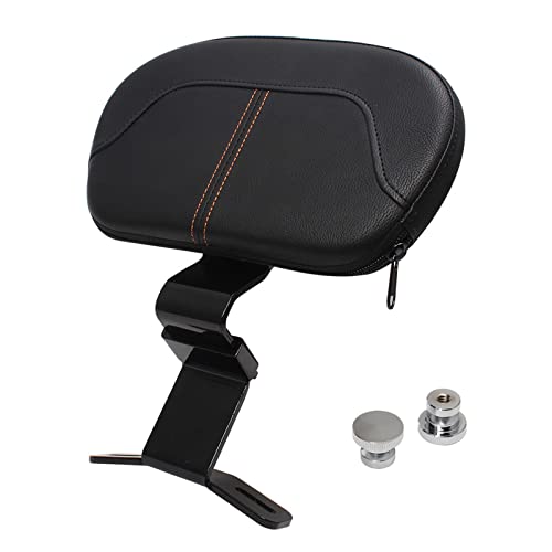 Dossier de siège moto réglable et enfichable pour un maintien dorsal sur Harley