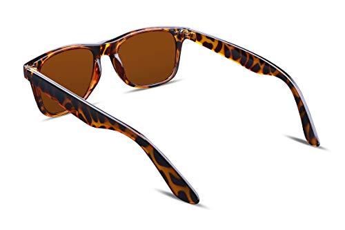 Image of FEISEDY Classic Square Retro Polarized Sunglasses Women Men 80s Sun Glasses Trendy UV400 B1858