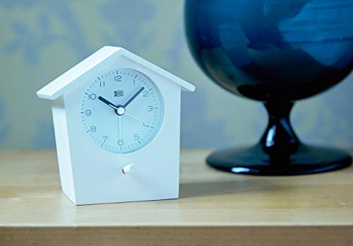 Kookoo Earlybird White, Birdsong Alarm Clock (Original Field Recordings) Or A Three-Tone Gong #TOP6