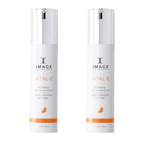 IMAGE Skincare, VITAL C Hydrating Serum, with Potent Vitamin C to Brighten, Tone and Smooth Appearance of Wrinkles, 1.7 Fl Oz (Pack of 2)
