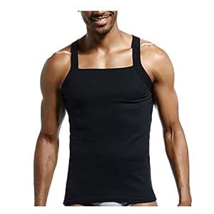 Tanktops voor Mannen Solid Color Vacation Casual Vesten Mouwloze Feesttia’s Undershirts