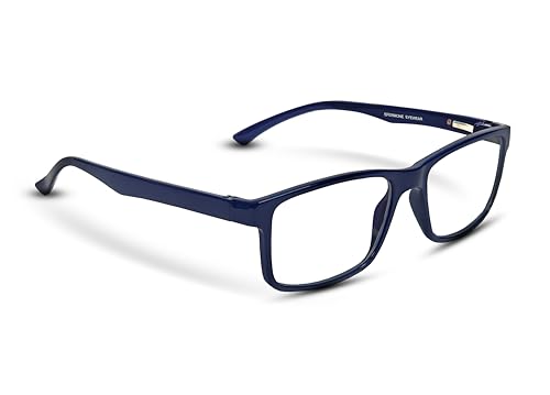 Image of EFERMONE Blue Ray Cut Light Filter Computer Glasses With Antiglare For Eye Protection (Zero Power,Blue Coated)
