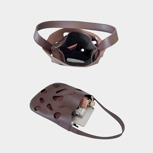 Sac à main géométrique d'exception en tissu PVC premium - 6