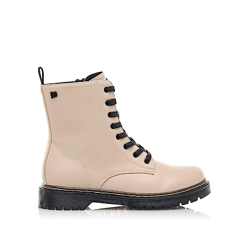 MUSTANG 50192 MILITAR Botas Militares Mujer Beige