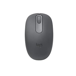 Logitech M196, kabellose Bluetooth-Maus, kompakte und tragbare Maus für Laptops, Tablets und mehr, 12 Monate Akkulaufzeit, kompatibel mit PC und Mac, Windows und macOS – Graphit