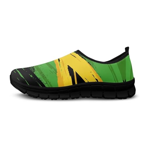 Image of Women's Loafers Slip On Slip Shoe Casual Walking Shoes Non Slip Work Shoes Mesh Athletic Sneakers