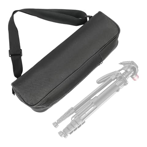 AKZYTUE Tripod Carrying Case - 24.8 in x 5.9 in x 5.9 in - 600D Oxford Tripod Carrying Case Bag with Strap for Light Stands, Boom Stand, Tripod Cover