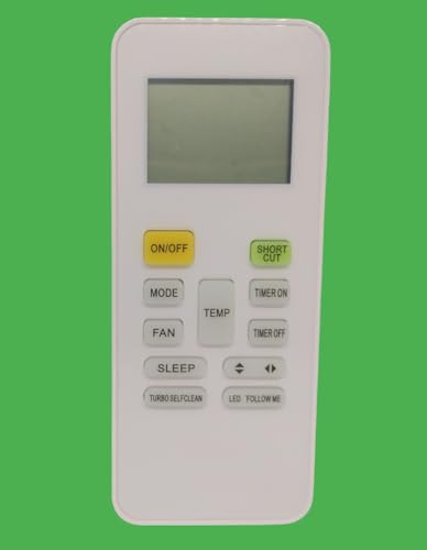 Image of AMAZOR Compatible /Replacement Carrier AC Remote Control - Suitable for 1 Ton, 1.5 Ton, 2 Ton Split & Window Air Conditioners (Exact Matching Remote Required) (Model 37)