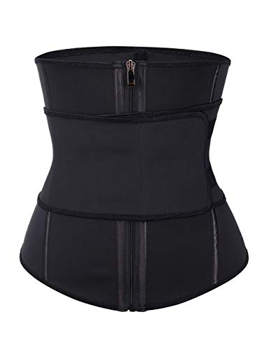 Woment Waist Trainer Corset Trimmer Belt Sauna Suit Tank Top Tummy Fat Burner