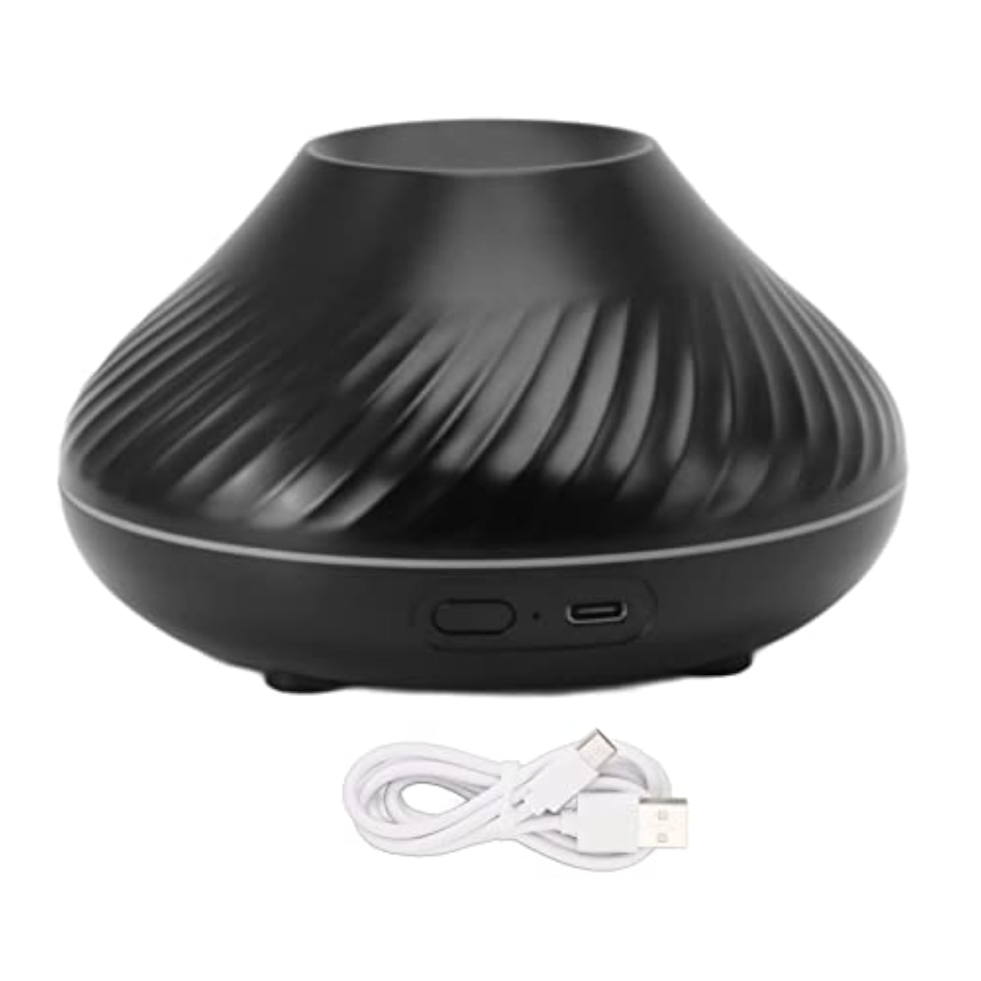 Noiseless Flame Mist Humidifier Diffuser, 130ml